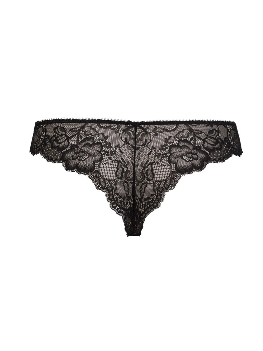 Brasiliana Sièlei microfibra stretch e pizzo