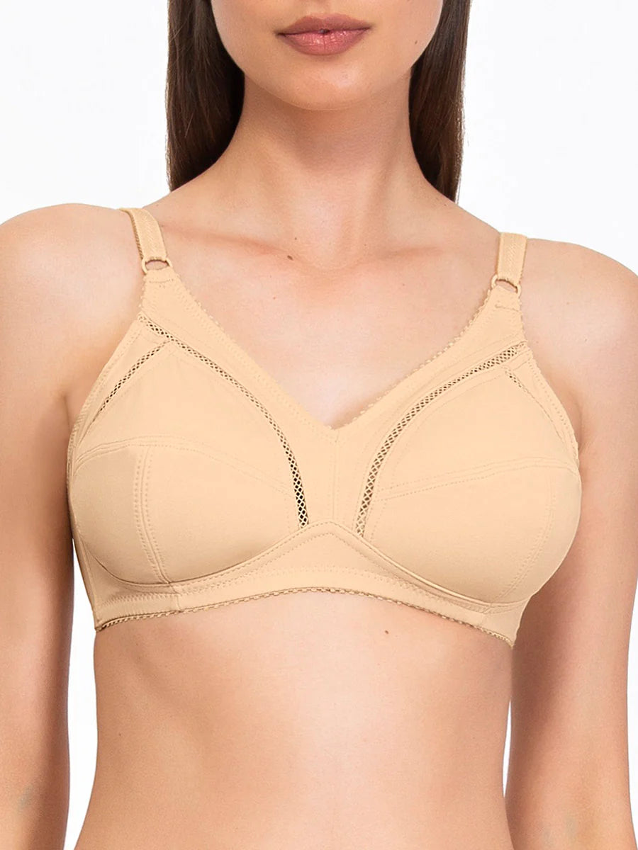 Reggiseno francese foderato in cotone, senza ferretto - 971