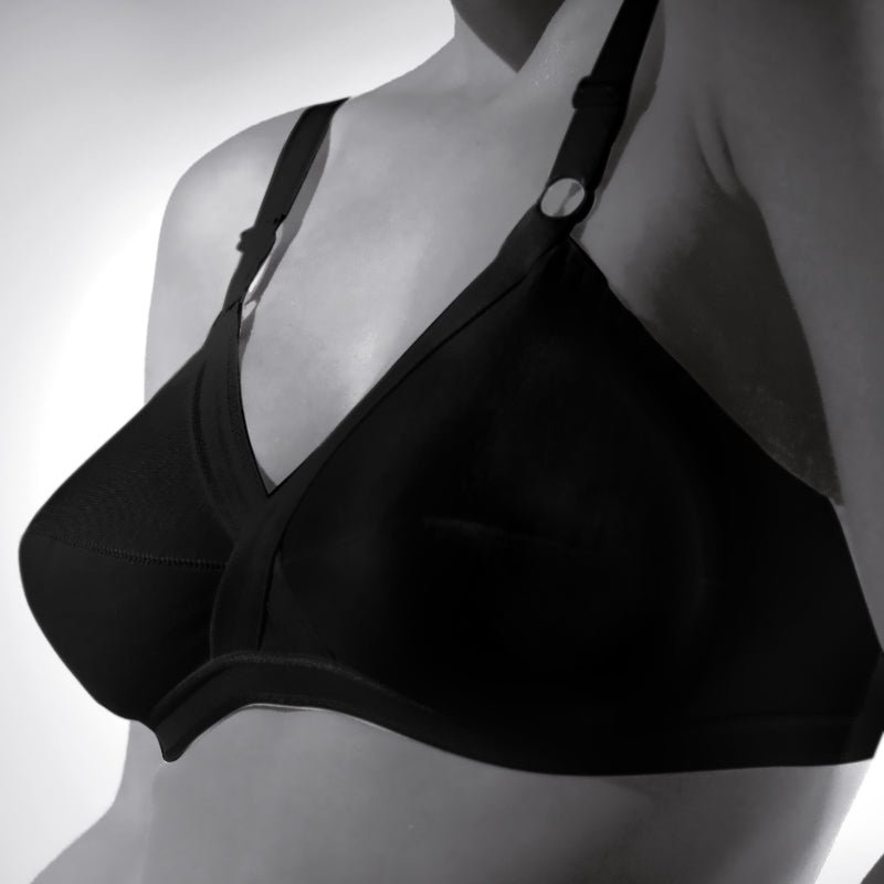 Reggiseno Gios incrociato in cotone