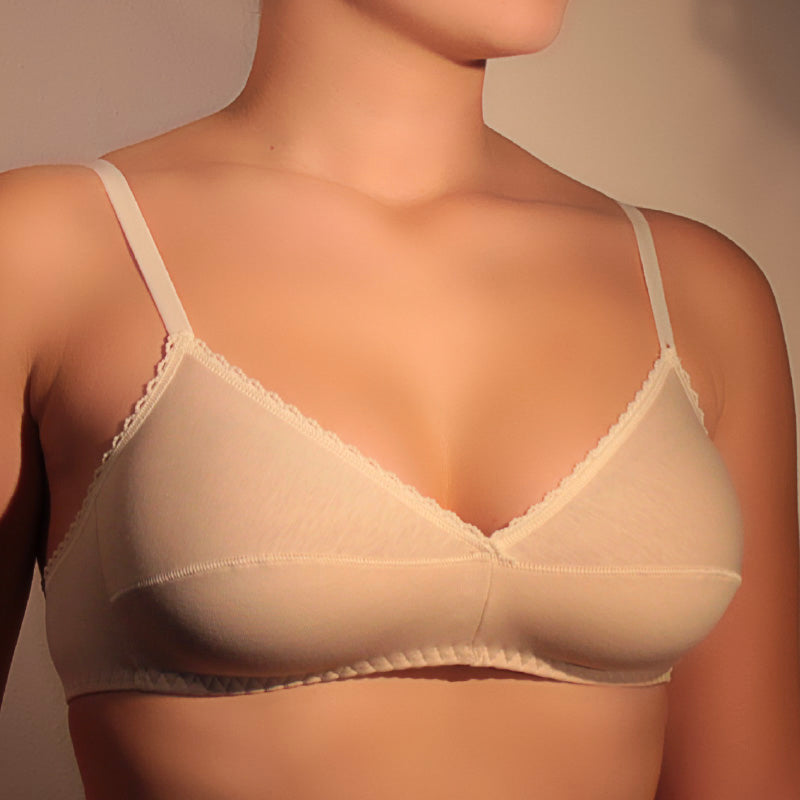 Reggiseno Gios in cotone elasticizzato