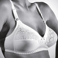 Reggiseno Gios classico in cotone ricamato