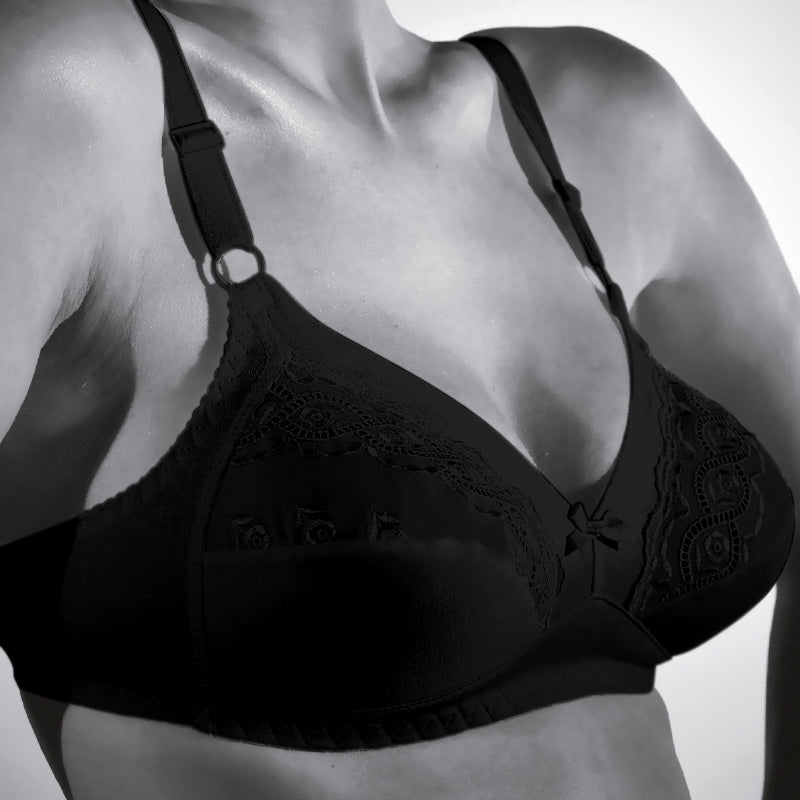 Reggiseno Gios classico in cotone ricamato