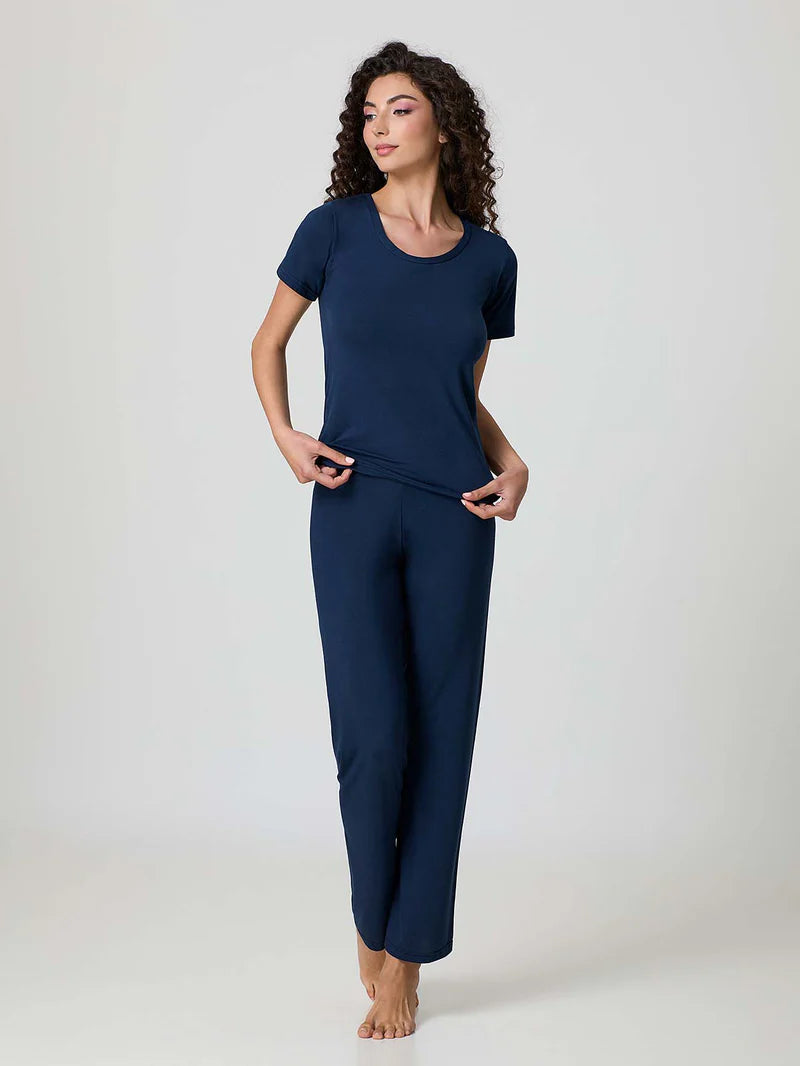 T-shirt donna in micromodal linea relax