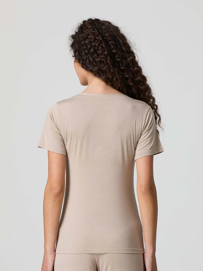 T-shirt donna in micromodal linea relax