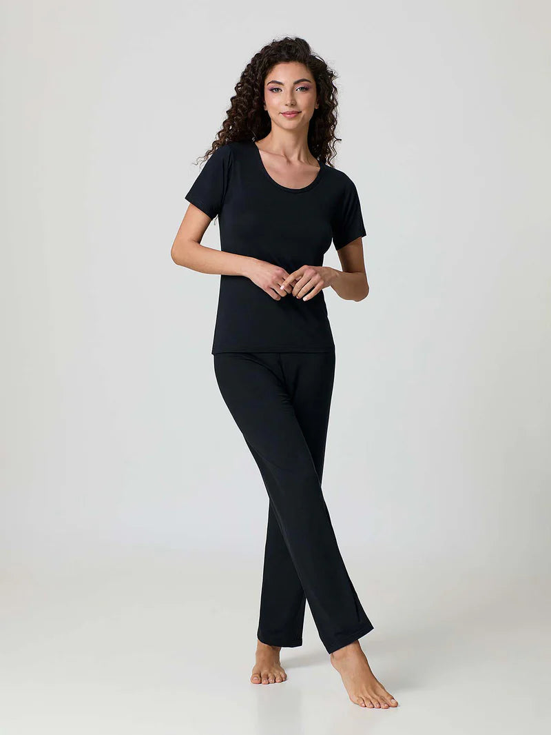 Pantalone donna in micromodal linea relax