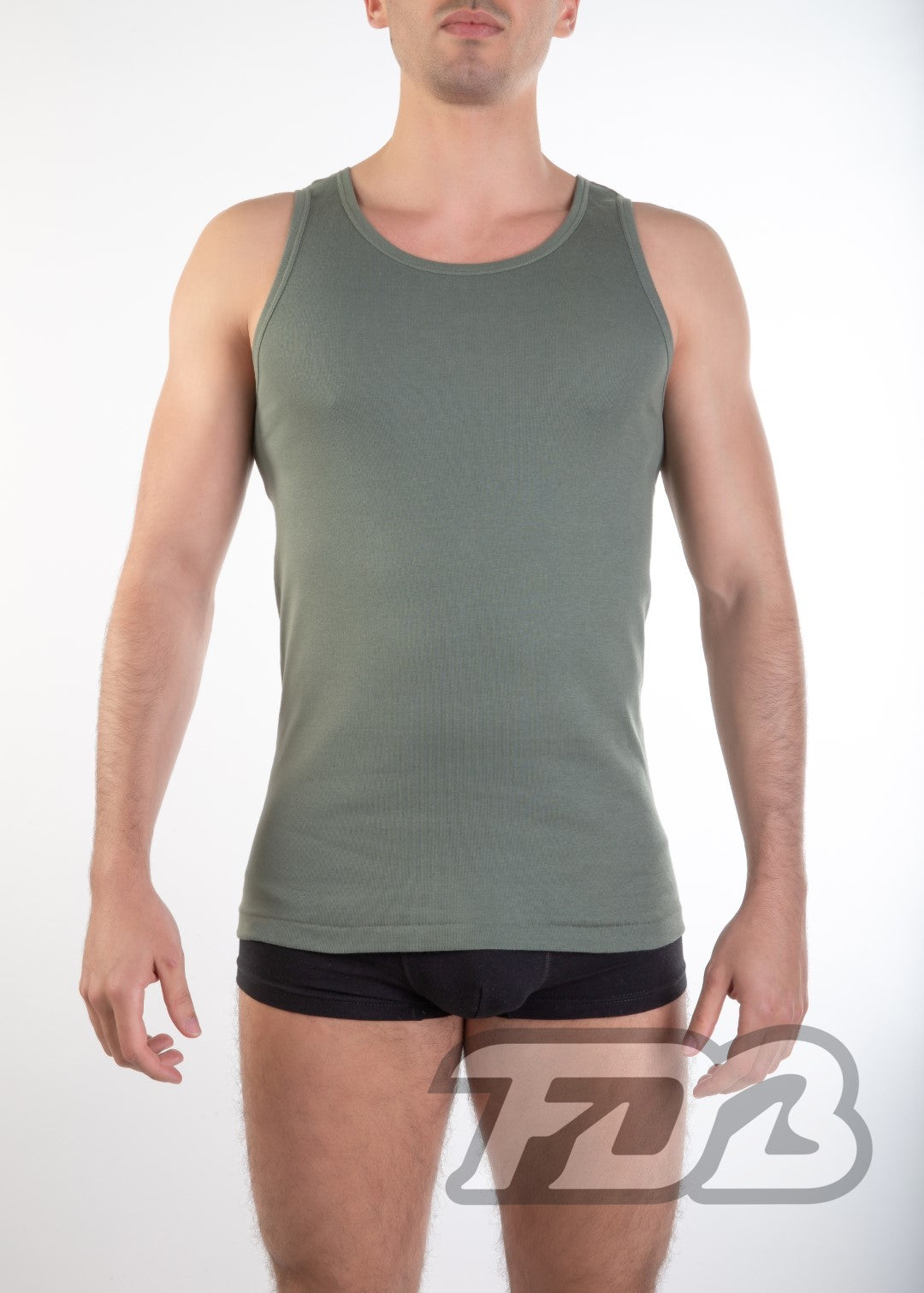 Canotta FDB spalla larga 100% cotone made in Italy