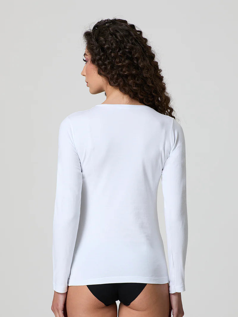 Maglia Jadea a girocollo in caldo cotone