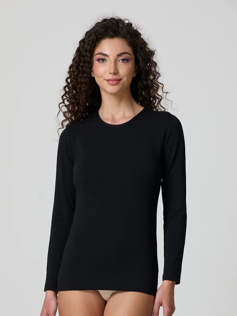 Maglia Jadea a girocollo in caldo cotone