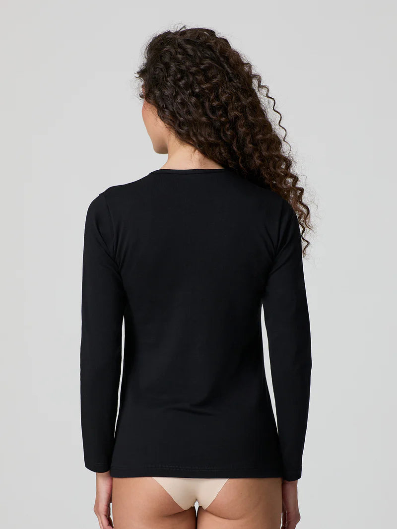 Maglia Jadea a girocollo in caldo cotone