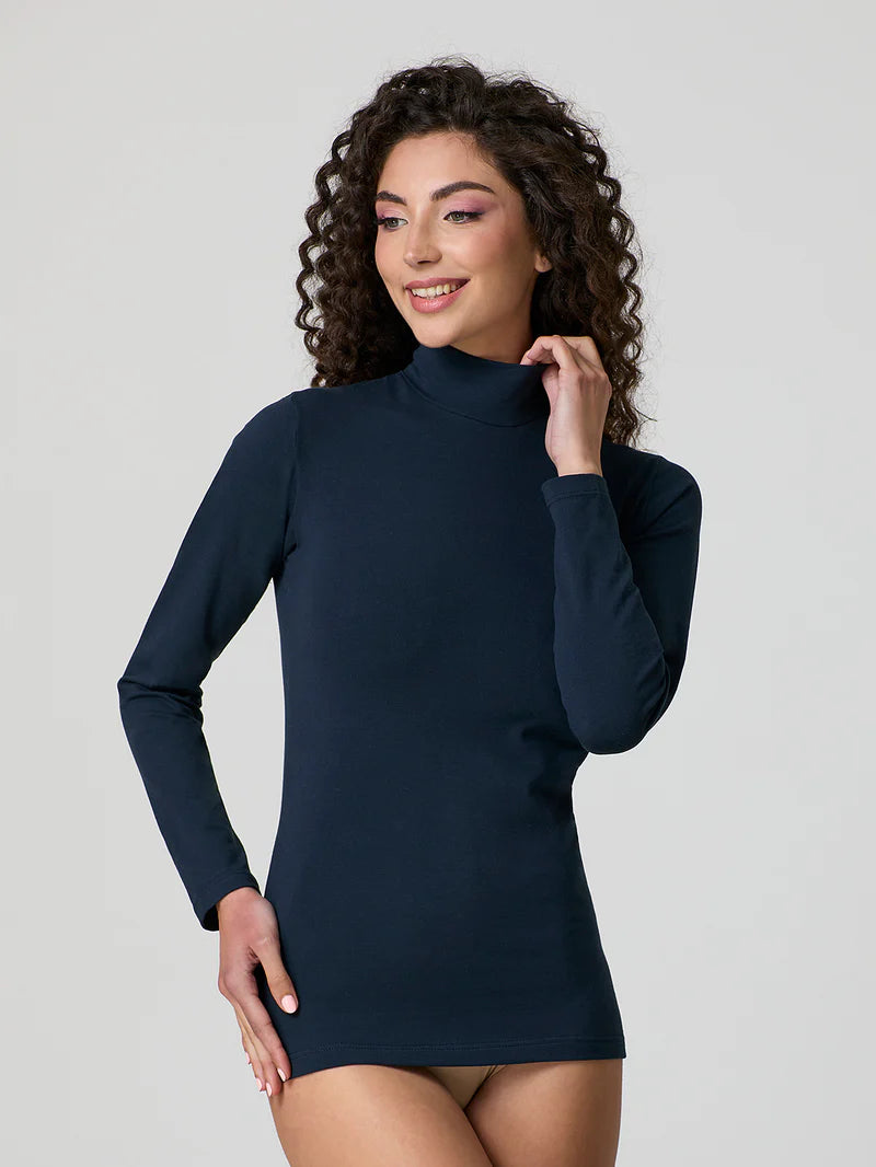 Maglia Jadea a lupetto in soft cotton