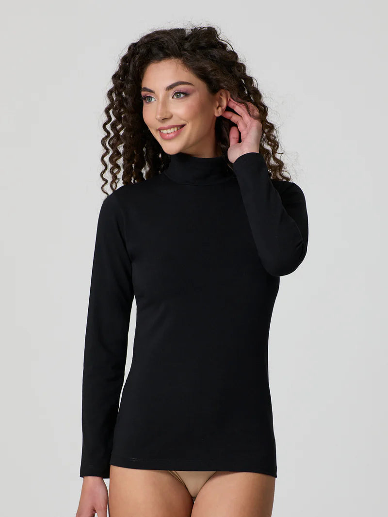 Maglia Jadea a lupetto in soft cotton