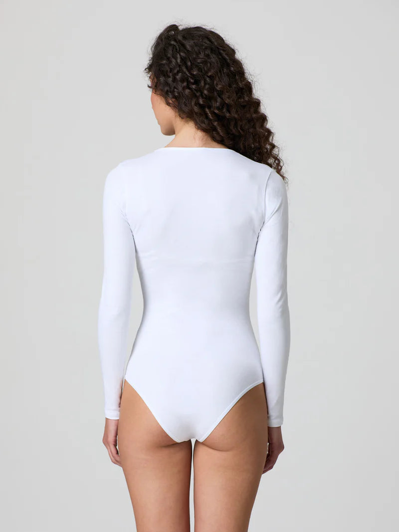 Body Jadea scollo lollo a maniche lunghe