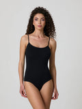 Body Jadea con spalline sottili in cotone