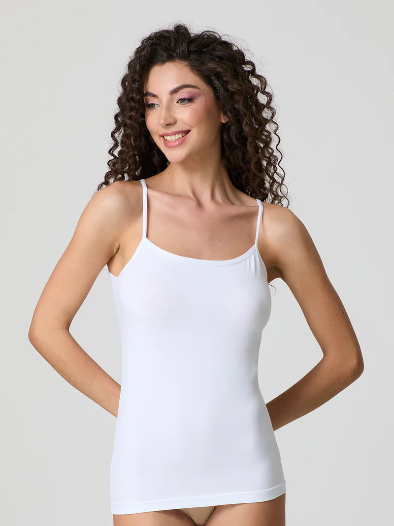 Top canotta Jadea in cotone modal