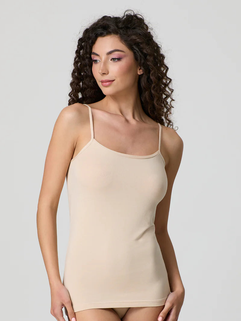 Top canotta Jadea in cotone modal