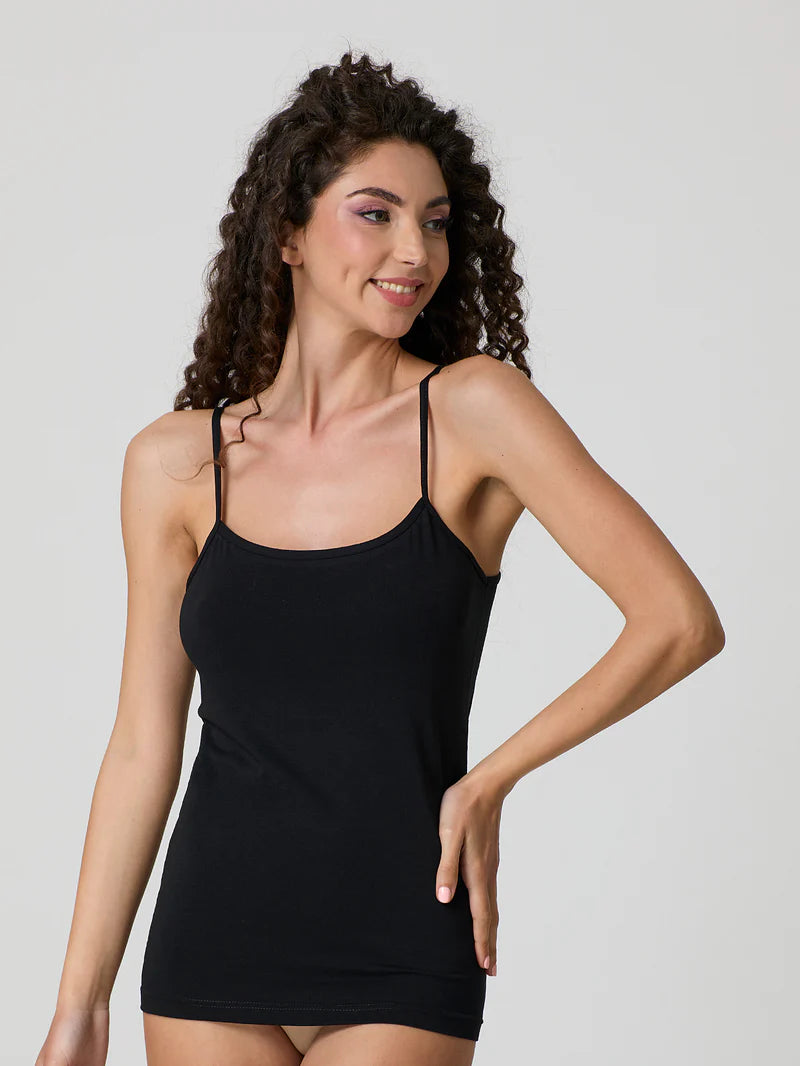 Top canotta Jadea in cotone modal