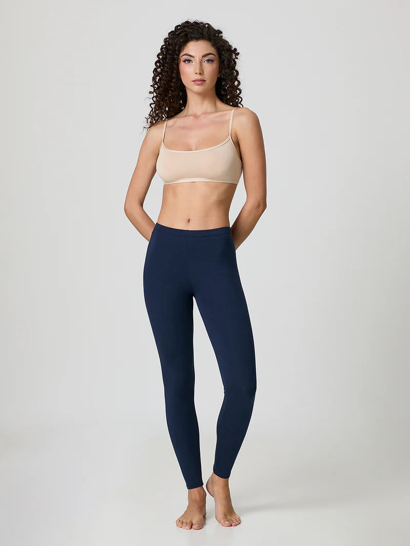 Leggings Jadea lungo in fresco cotone
