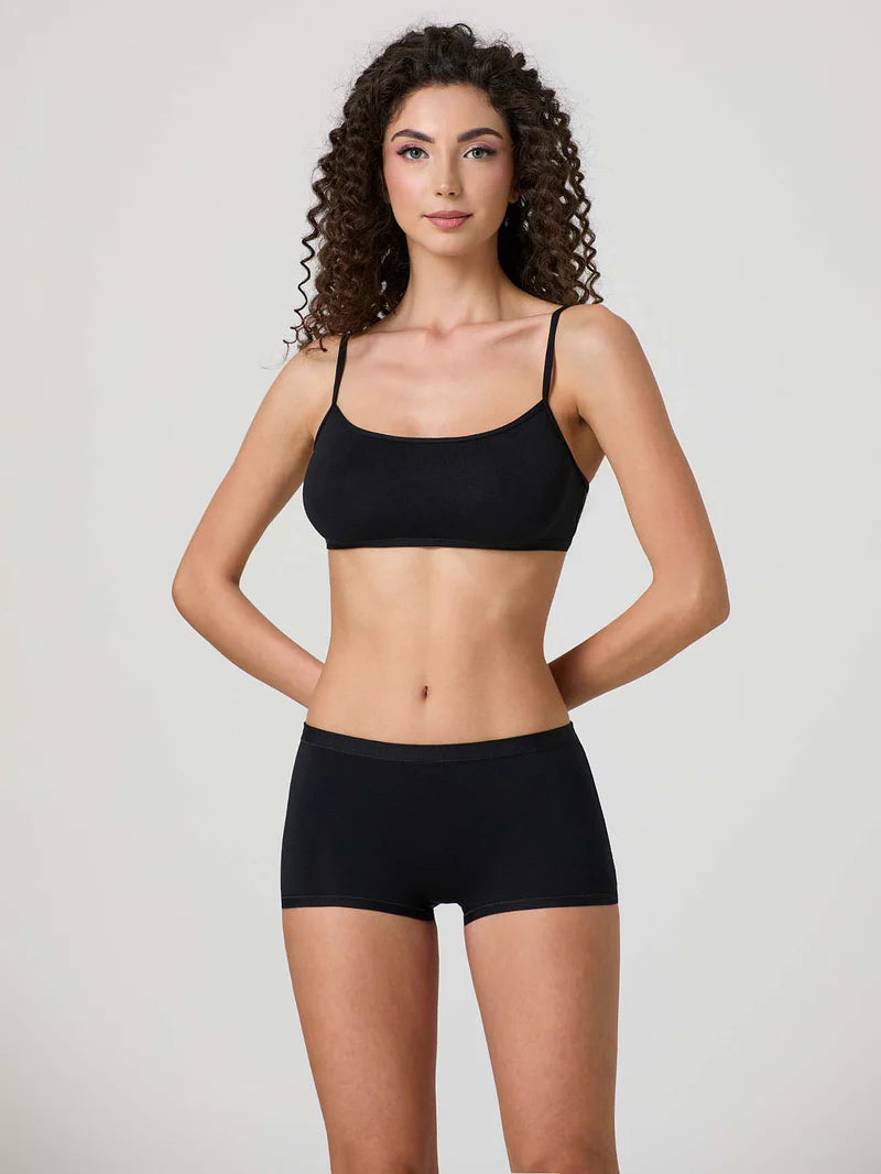 3 pezzi Short Jadea intimo in cotone modal