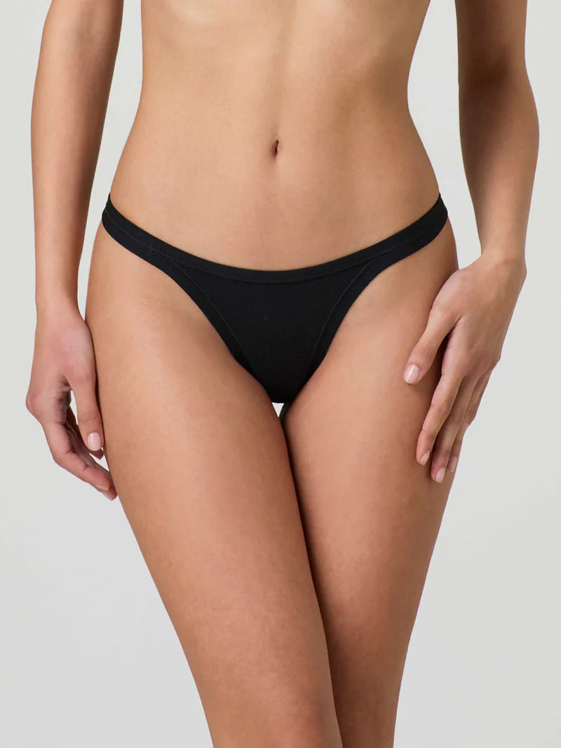 3 pezzi Tanga Jadea in cotone modal