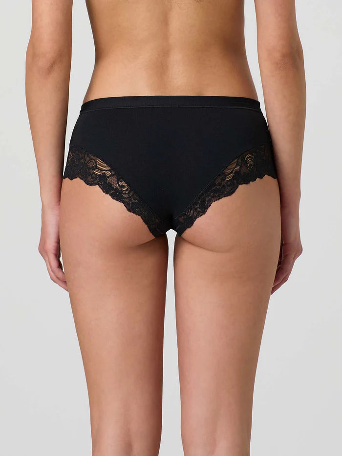 3 Pezzi Slip short Jadea in cotone modal e pizzo