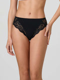 3 pezzi Slip Jadea in cotone modal con bordo a smerlo e pizzo