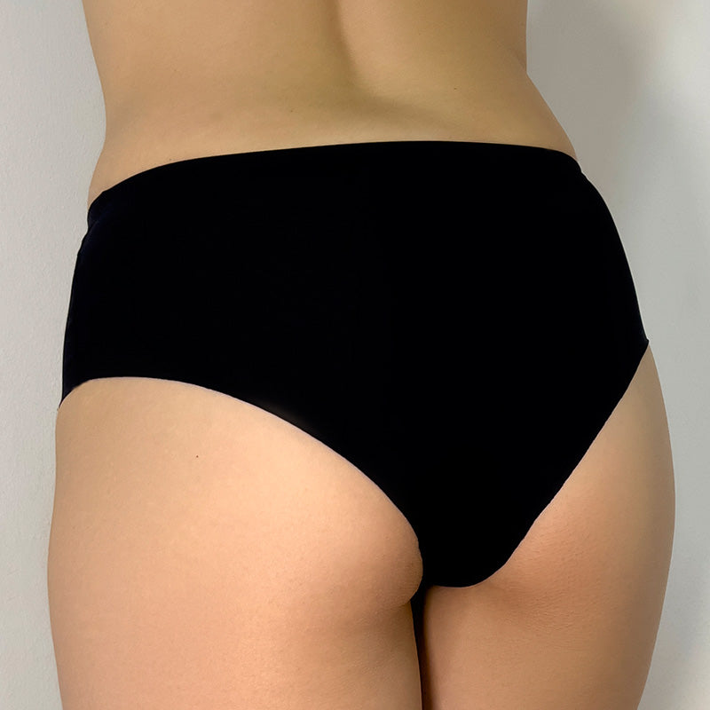 Slip Gios a vita alta taglio vivo effetto shape