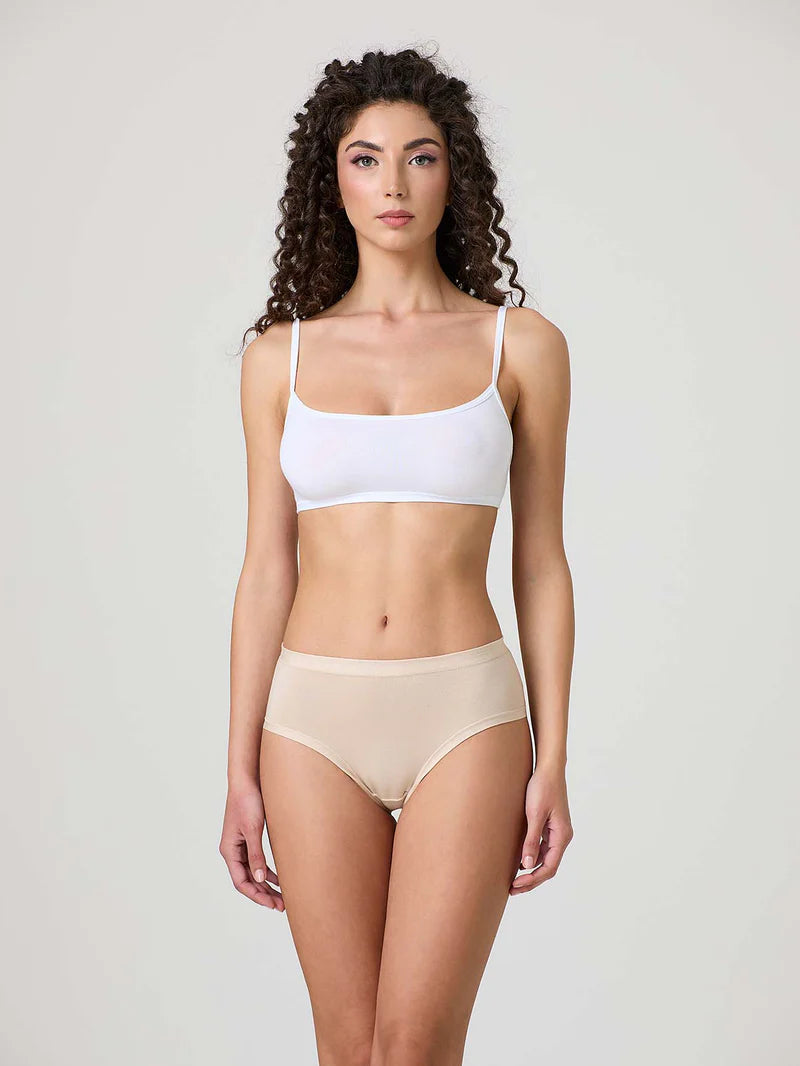3 pezzi Slip Jadea midi in cotone modal