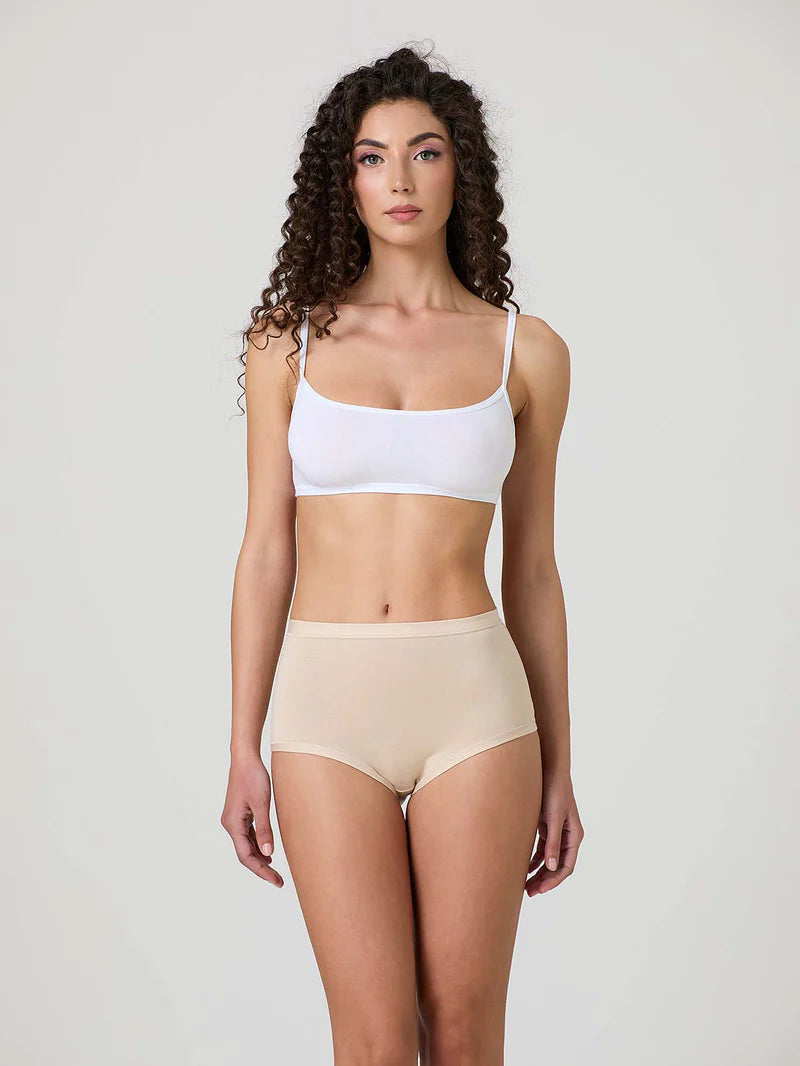 3 pezzi Culotte jadea in cotone modal