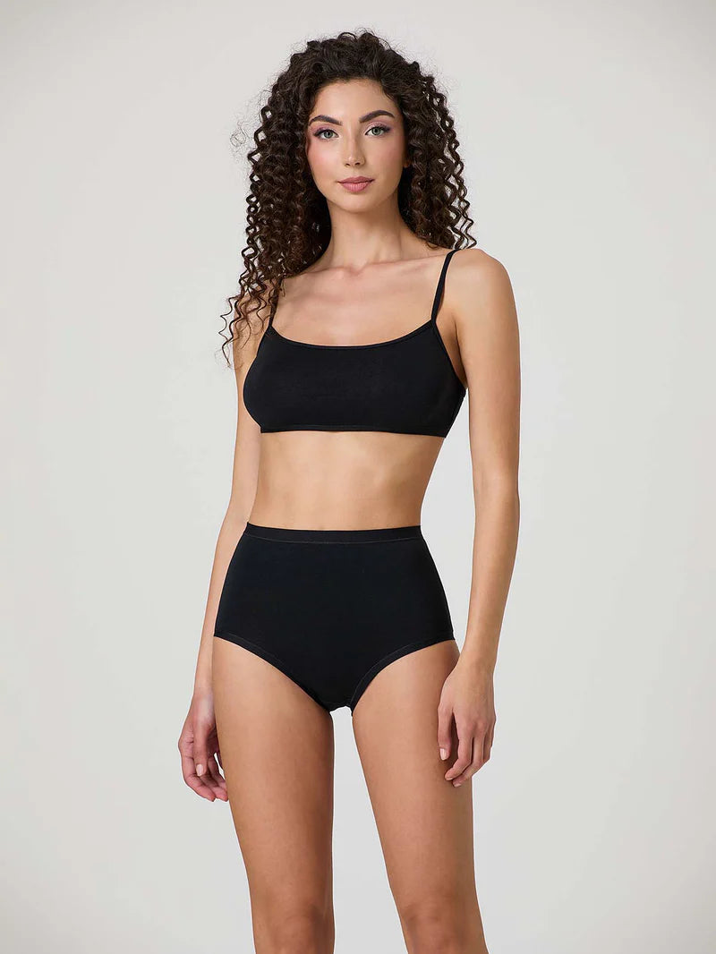 3 pezzi Culotte jadea in cotone modal