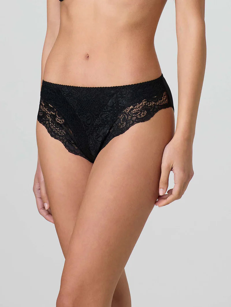 3 pezzi Slip Jadea in cotone modal con pizzo frontale