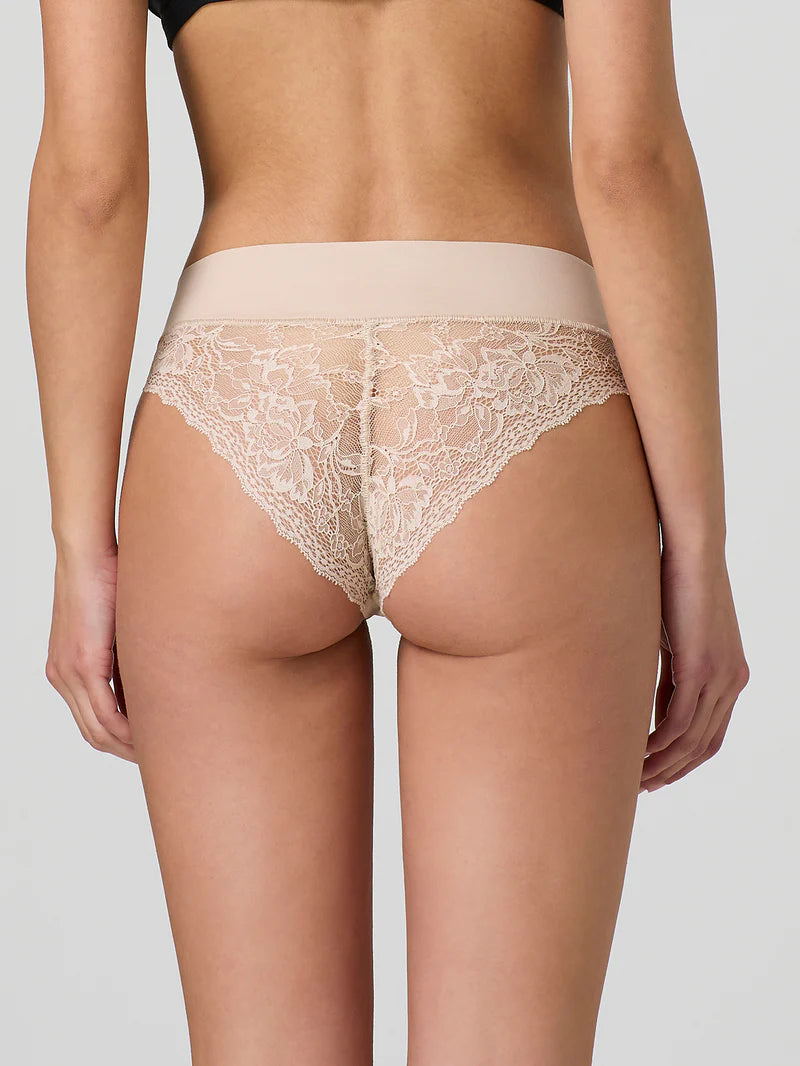 3 pezzi Slip Jadea taglio laser con pizzo