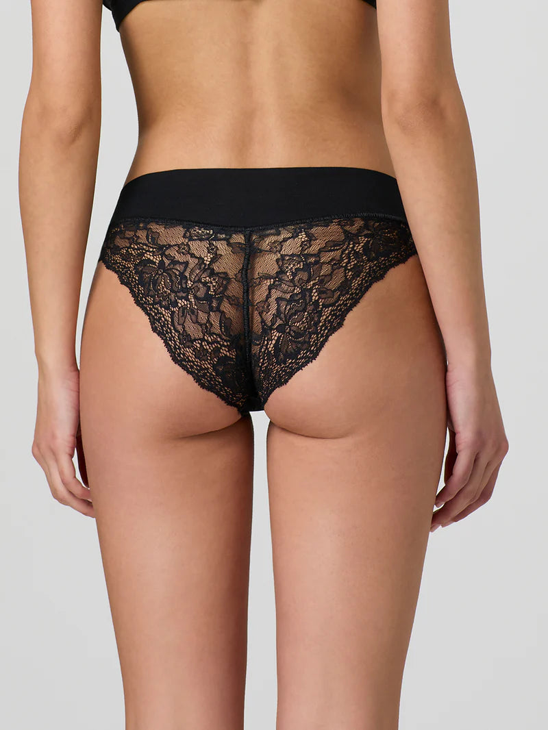 3 pezzi Slip Jadea taglio laser con pizzo