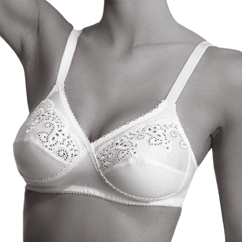 Reggiseno Gios con Sangallo in cotone