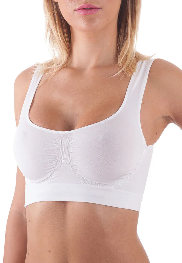 Reggiseno microfibra Bra Modellante Push Up senza cuciture