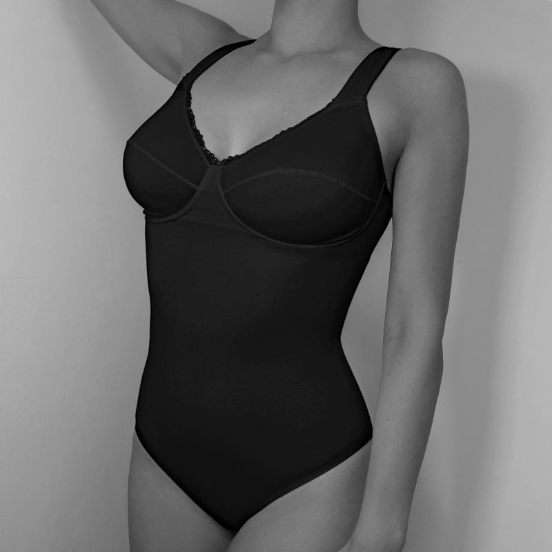 Body Gios in cotone biologico e retro tipo canottiera