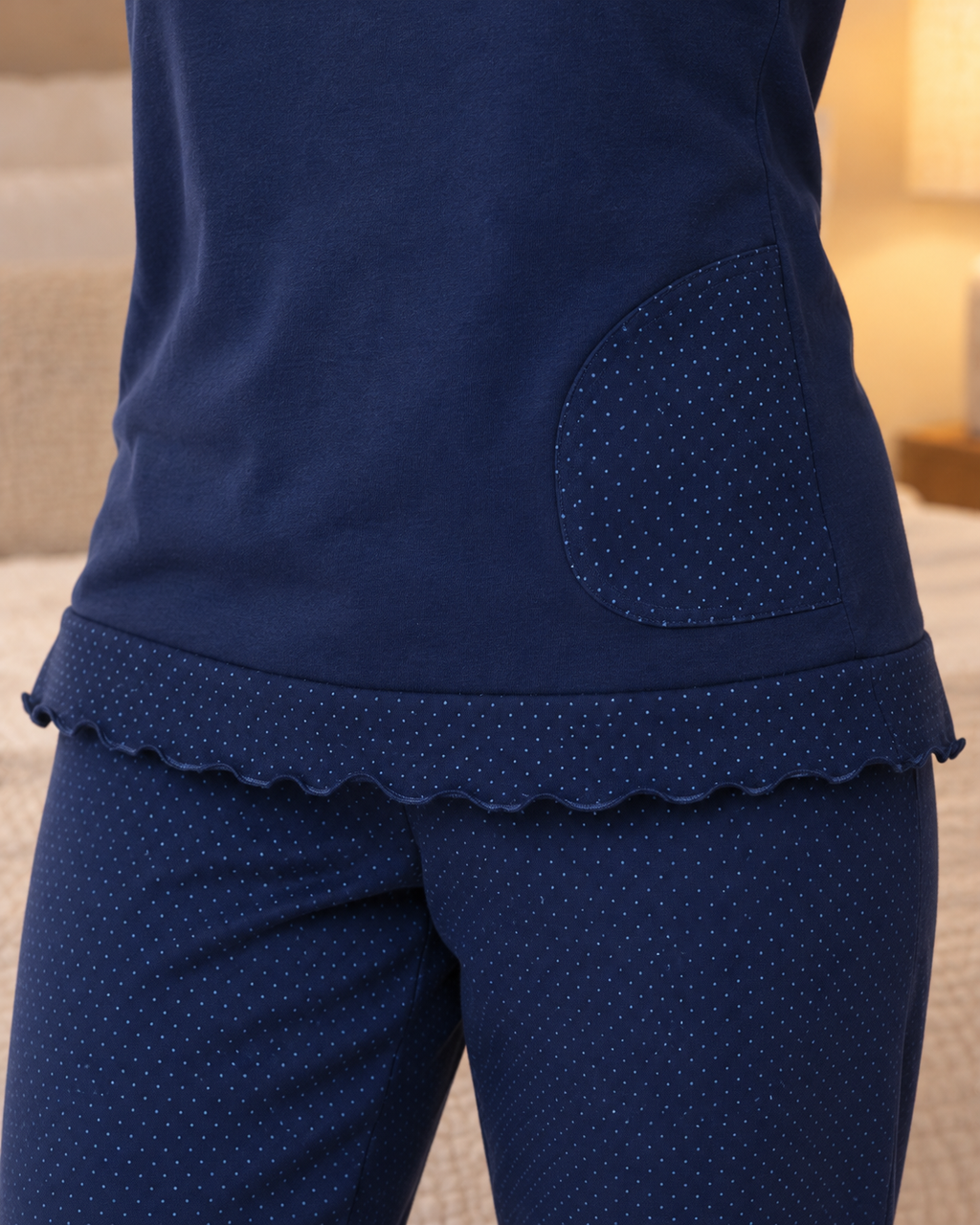 Pigiama Donna Punto Milano Serafino e Polsini – Made in Italy