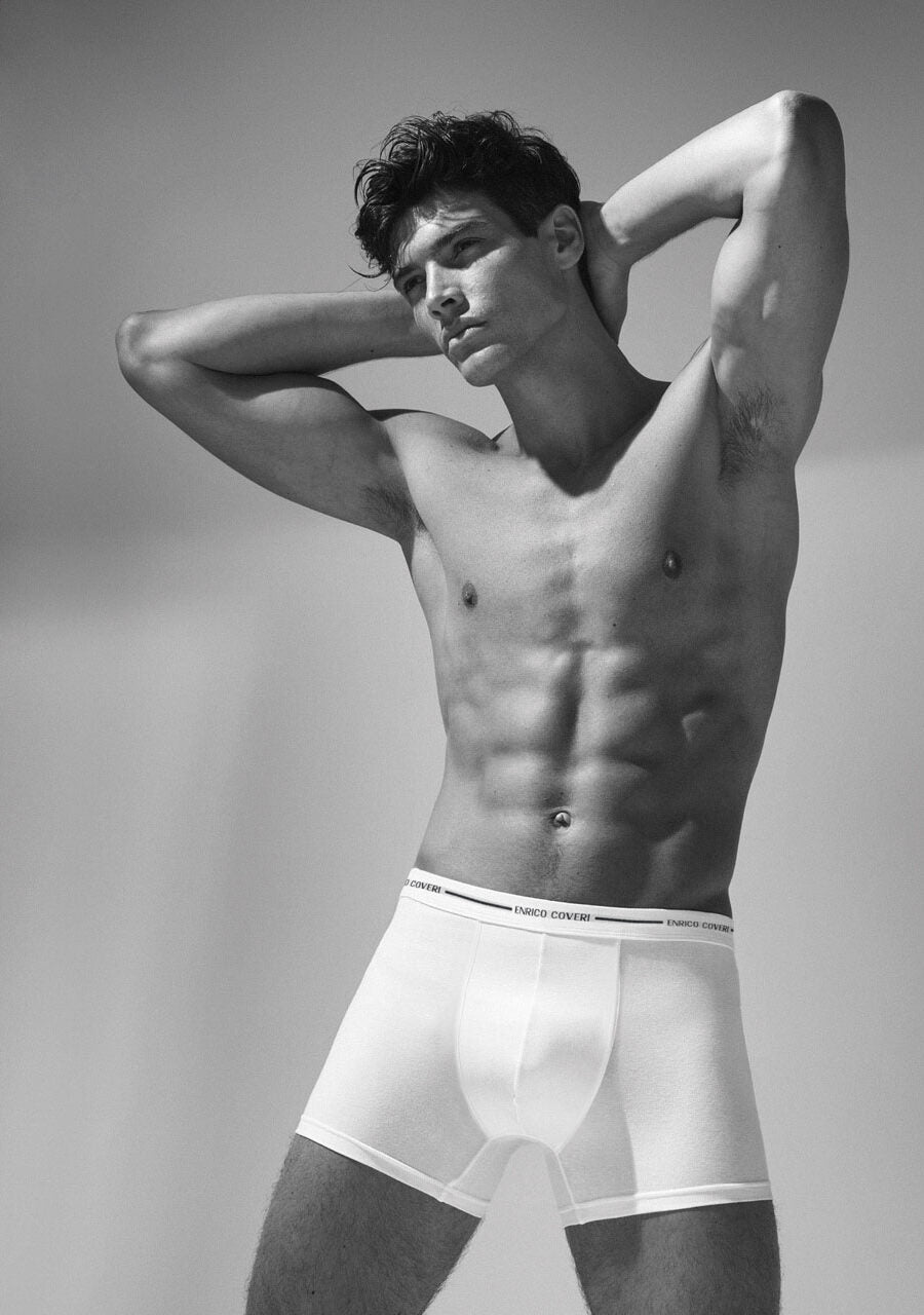 3 Pezzi Boxer Enrico Coveri elastico esterno
