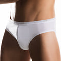 2 Pezzi Slip Cotonella cotone bielastico elastico basso