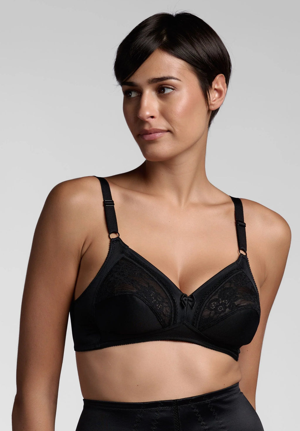 Reggiseno Lepel senza ferretto in pizzo con sostegno rinforzato