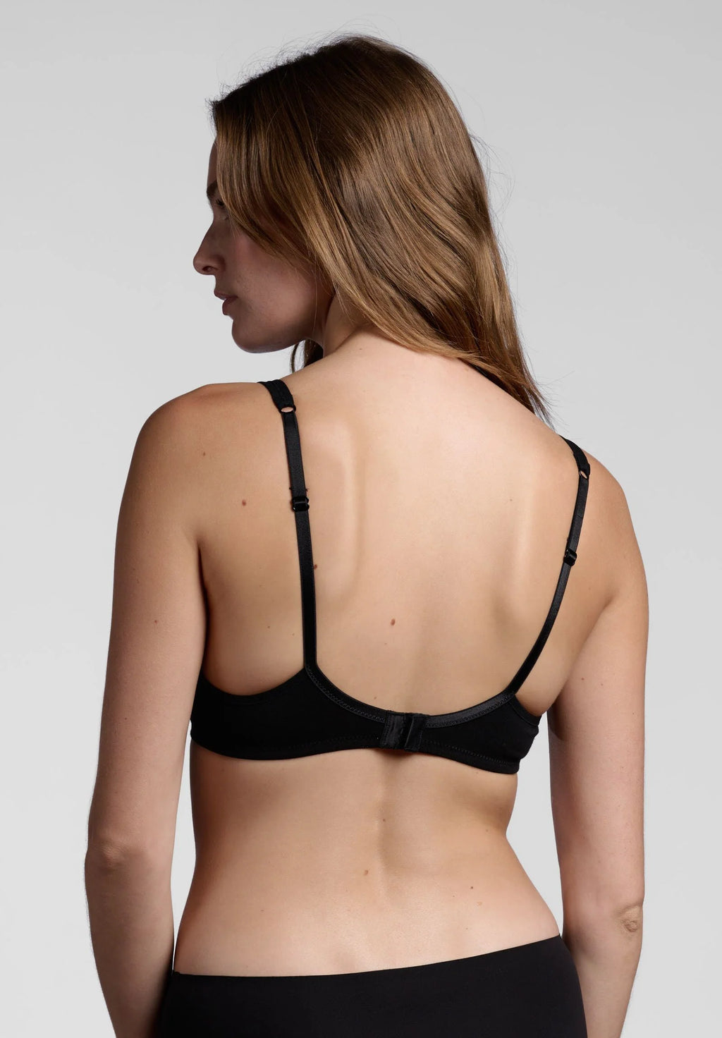 Reggiseno Lepel in cotone senza ferretto con coppe preformate naturali