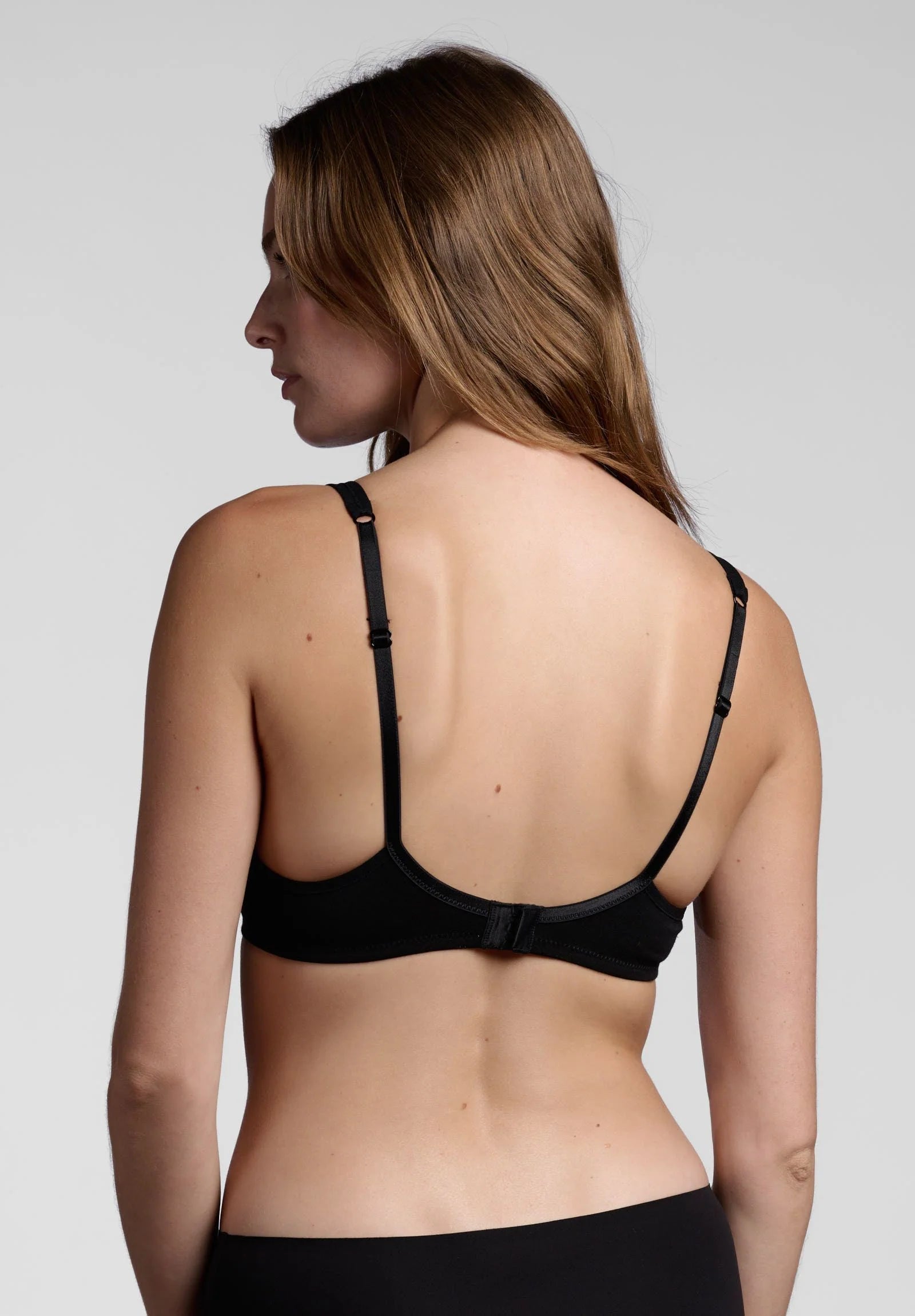 Reggiseno Lepel in cotone senza ferretto con coppe preformate naturali