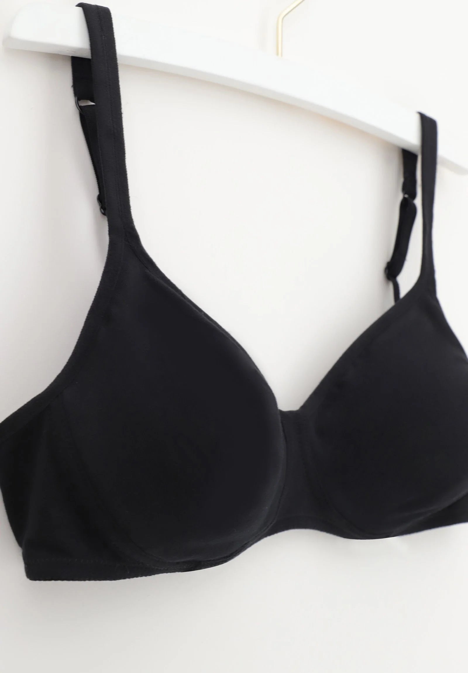 Reggiseno Lepel in cotone senza ferretto con coppe preformate naturali