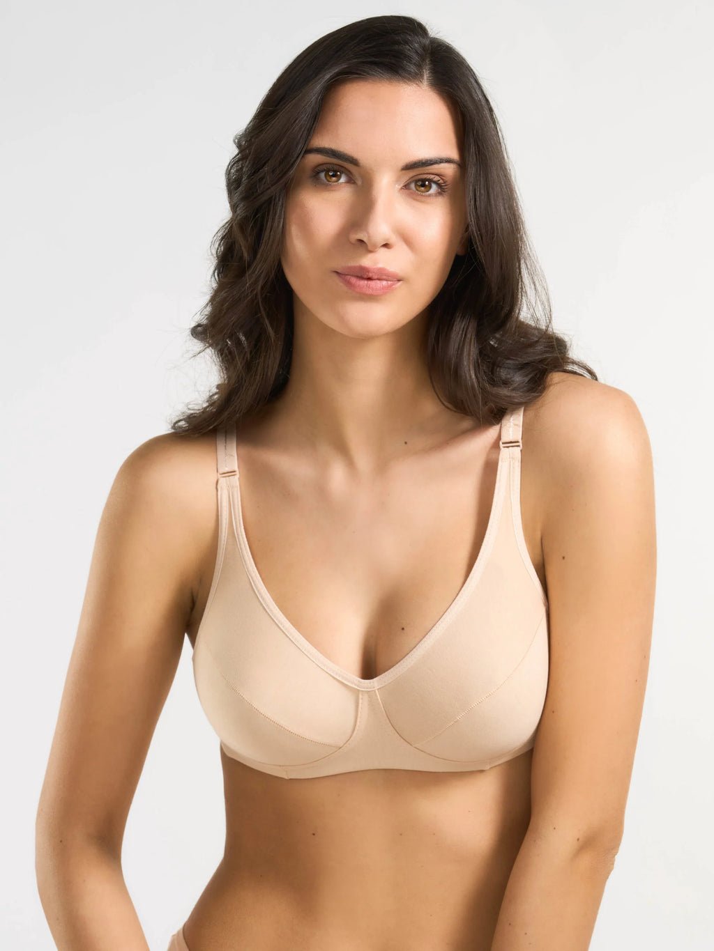 Reggiseno senza ferretto in cotone elastico ecologico