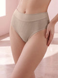 Slip alto con fascia e tulle - Verde Veronica