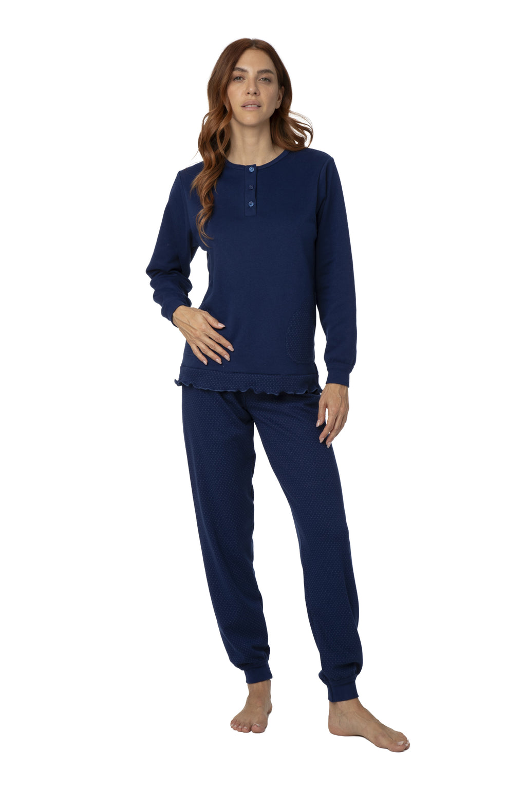 Pigiama Donna Punto Milano Serafino e Polsini – Made in Italy
