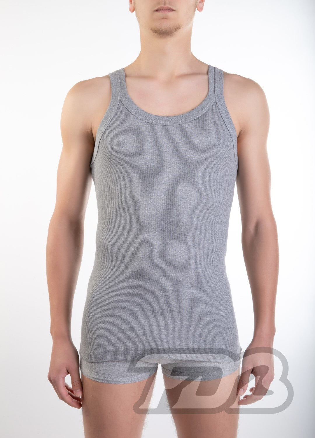 Canotta FDB spalla stretta 100% cotone costina made in Italy