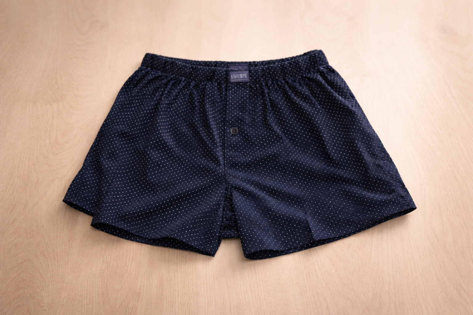 6 Boxer in maglina con bottone