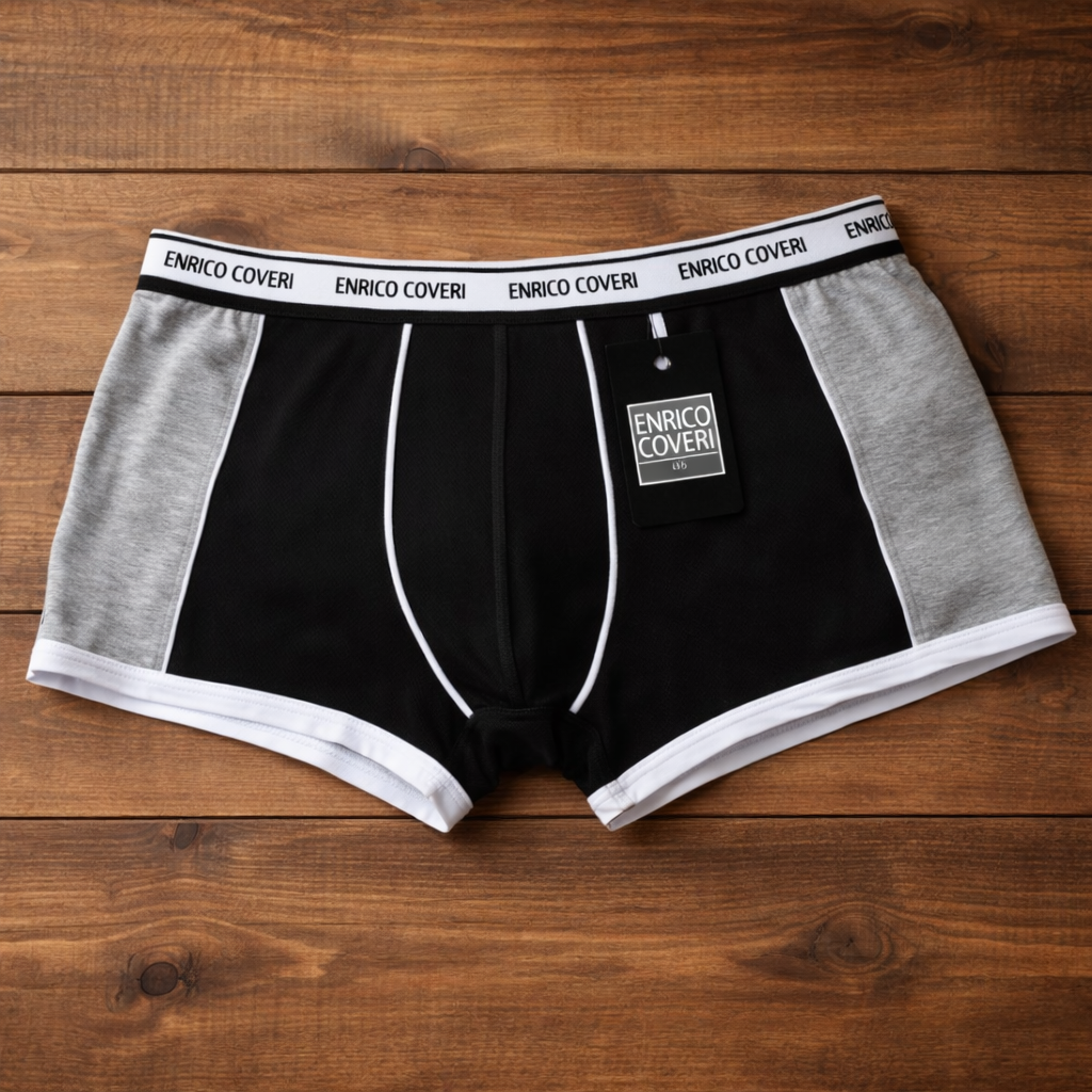 4 Pezzi Boxer Erico Coveri bicolore