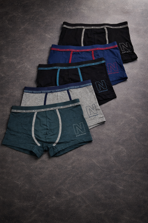 3 Pezzi Boxer Navigare Stampati