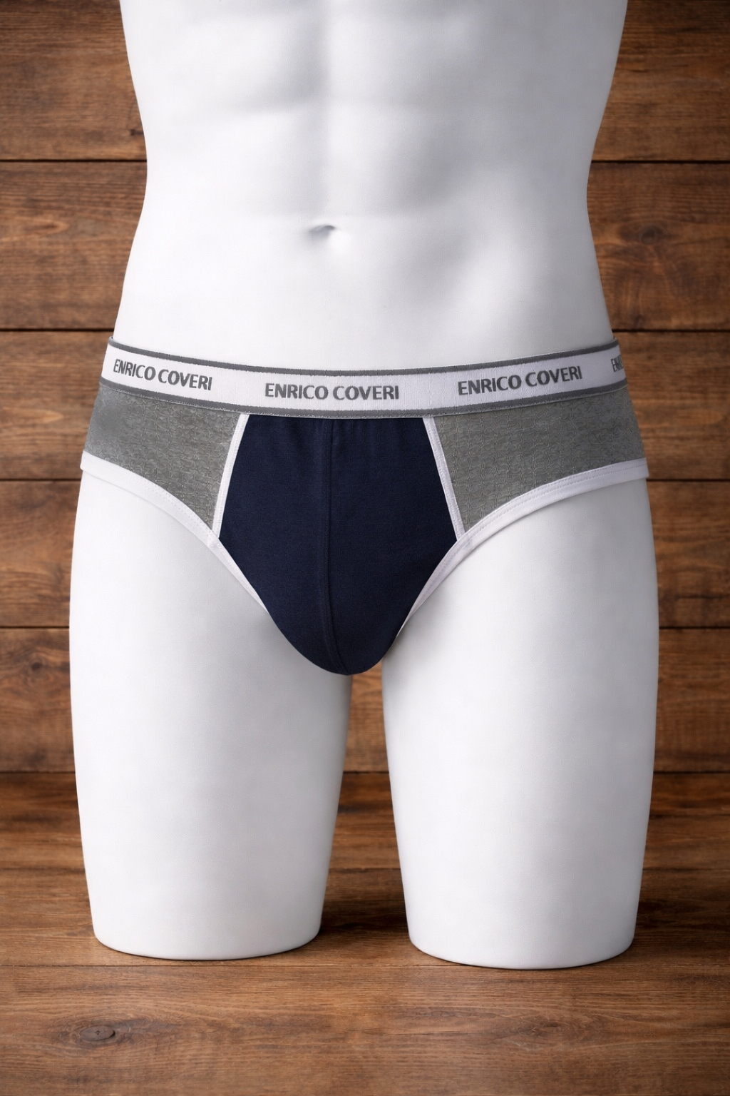 4 Pezzi Slip Erico Coveri bicolore